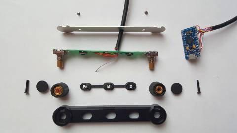 Required parts for the rotary module