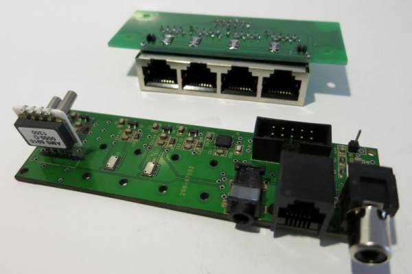 Sensorboard and RJ45-Board